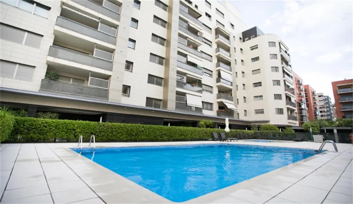 Новая квартира в Испании в городе Valencia 2 спальни в современном доме район Sant Pau